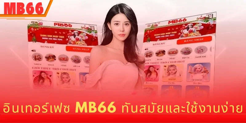 อินเทอร์เฟซ MB66 ที่ทันสมัย ใช้งานง่าย